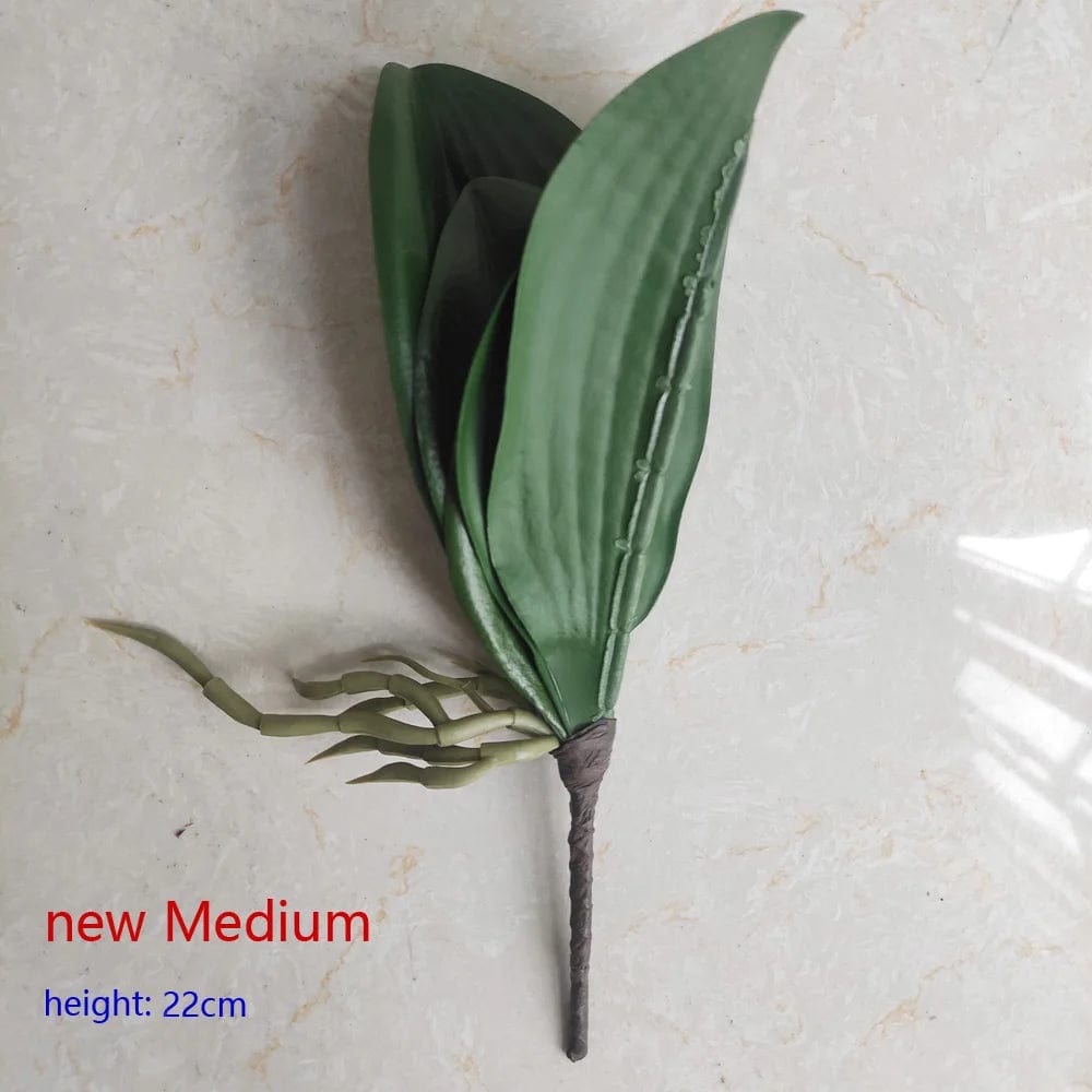 Eleganza Italiana 1 PCS Artificial Green butterfly orchid Leaf Plastic Flower Leaf Home Wedding Party Decoration F11 Streetwear high fashion shein amazon temu target Walmart online