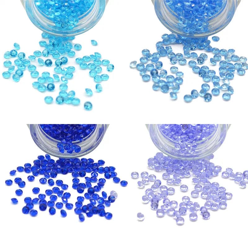 Eleganza Italiana 1000p Diamond Confetti Vase Filler Party Decoration for Weddings Bridal Shower 4.5mm Acrylic Crystals Filler Beads Table Scatter Streetwear high fashion shein amazon temu target Walmart online