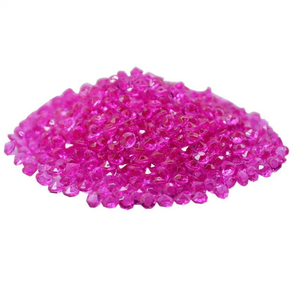 Eleganza Italiana 1000p Diamond Confetti Vase Filler Party Decoration for Weddings Bridal Shower 4.5mm Acrylic Crystals Filler Beads Table Scatter Streetwear high fashion shein amazon temu target Walmart online