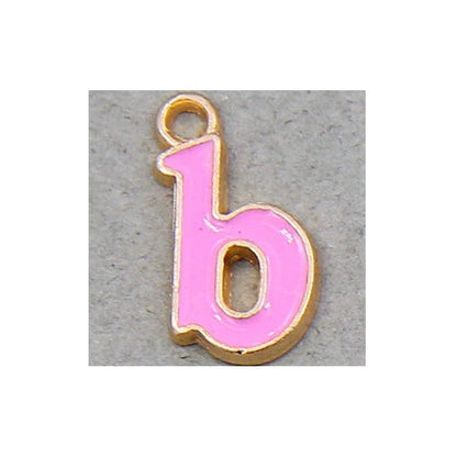 Eleganza Italiana 10pcs 10mm English Alphabet Pendant Enamel Charms Initial Letter Pendants For Jewelry Making Handmade DIY Bracelet Earrings Streetwear high fashion shein amazon temu target Walmart online