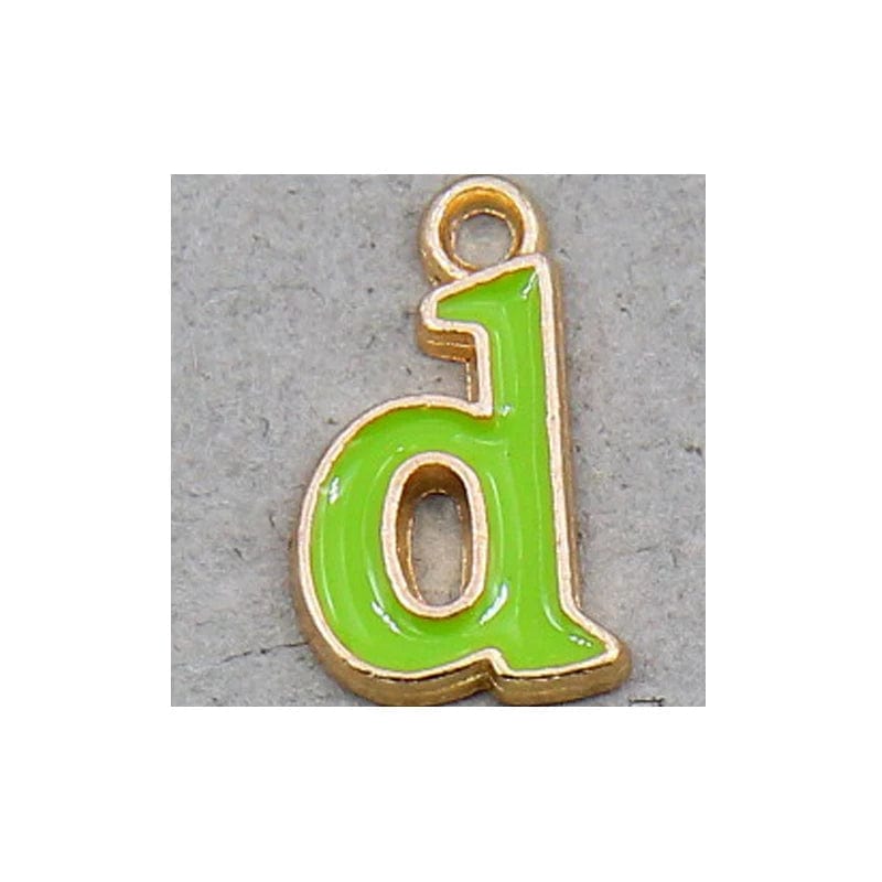 Eleganza Italiana 10pcs 10mm English Alphabet Pendant Enamel Charms Initial Letter Pendants For Jewelry Making Handmade DIY Bracelet Earrings Streetwear high fashion shein amazon temu target Walmart online