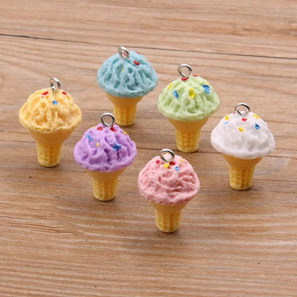 Eleganza Italiana 10Pcs 27 Styles Mix Fruit Animals Flowers Sieve Resin Earring Charms Diy Findings Keychain Bracelets Pendant For Jewelry Making Streetwear high fashion shein amazon temu target Walmart online