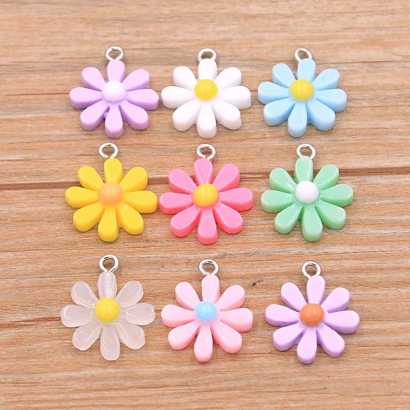 Eleganza Italiana 10Pcs 27 Styles Mix Fruit Animals Flowers Sieve Resin Earring Charms Diy Findings Keychain Bracelets Pendant For Jewelry Making Streetwear high fashion shein amazon temu target Walmart online