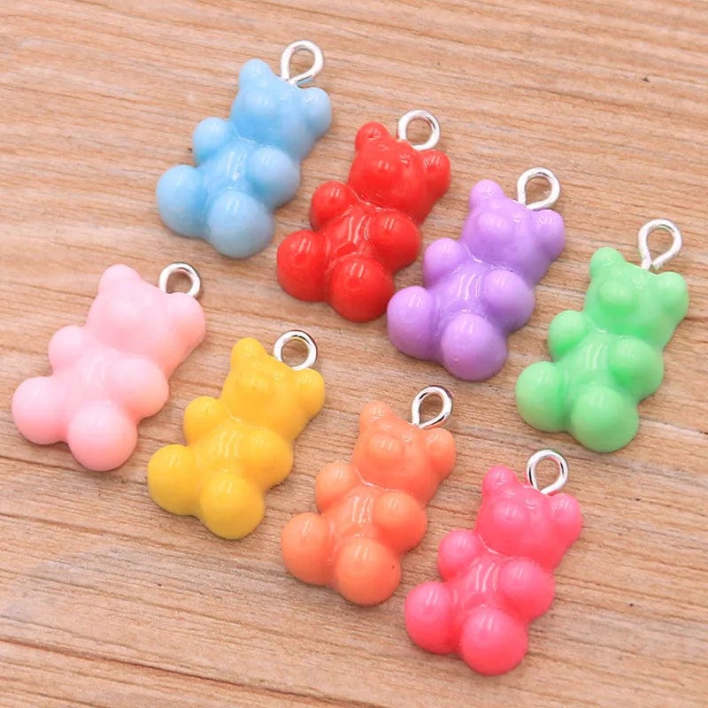 Eleganza Italiana 10Pcs 27 Styles Mix Fruit Animals Flowers Sieve Resin Earring Charms Diy Findings Keychain Bracelets Pendant For Jewelry Making Streetwear high fashion shein amazon temu target Walmart online