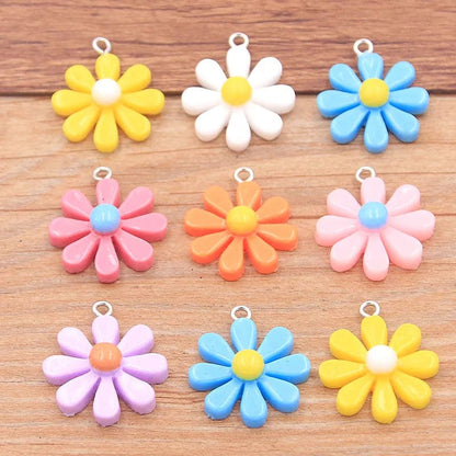 Eleganza Italiana 10Pcs 27 Styles Mix Fruit Animals Flowers Sieve Resin Earring Charms Diy Findings Keychain Bracelets Pendant For Jewelry Making Streetwear high fashion shein amazon temu target Walmart online