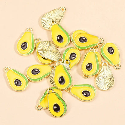 Eleganza Italiana 10Pcs Enamel Orange Charms for Earrings Pendants Necklaces Fruit Tangerine Charms Handmade DIY Jewelry Making Accessories Streetwear high fashion shein amazon temu target Walmart online