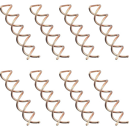 Eleganza Italiana 10pcs Women Hair Clip Bobby Pin Comb Spiral Twist Stick Head Accessories Headdresses Headwear Fashion Korean Summer Jewelry Streetwear high fashion shein amazon temu target Walmart online