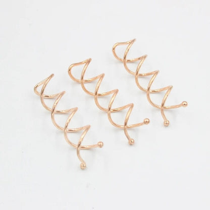 Eleganza Italiana 10pcs Women Hair Clip Bobby Pin Comb Spiral Twist Stick Head Accessories Headdresses Headwear Fashion Korean Summer Jewelry Streetwear high fashion shein amazon temu target Walmart online