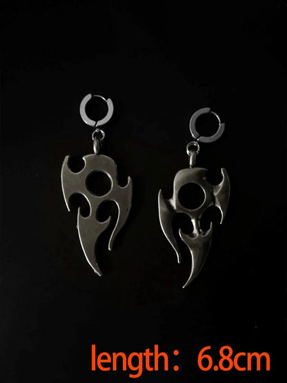 Eleganza Italiana 2022 New Punk Drop Earrings Y2K Fashion Gothic Personality Darts Pendant Earring for Women Men Girls Female Ear Jewelry Streetwear high fashion shein amazon temu target Walmart online