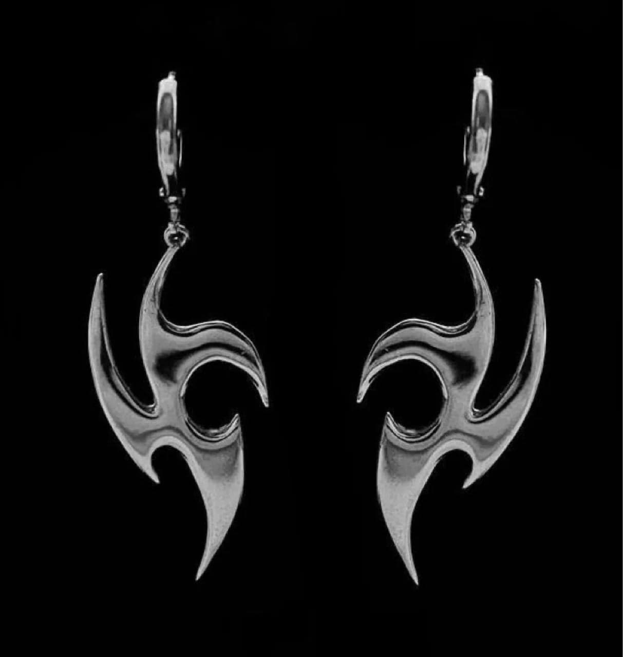 Eleganza Italiana 2022 New Punk Drop Earrings Y2K Fashion Gothic Personality Darts Pendant Earring for Women Men Girls Female Ear Jewelry Streetwear high fashion shein amazon temu target Walmart online