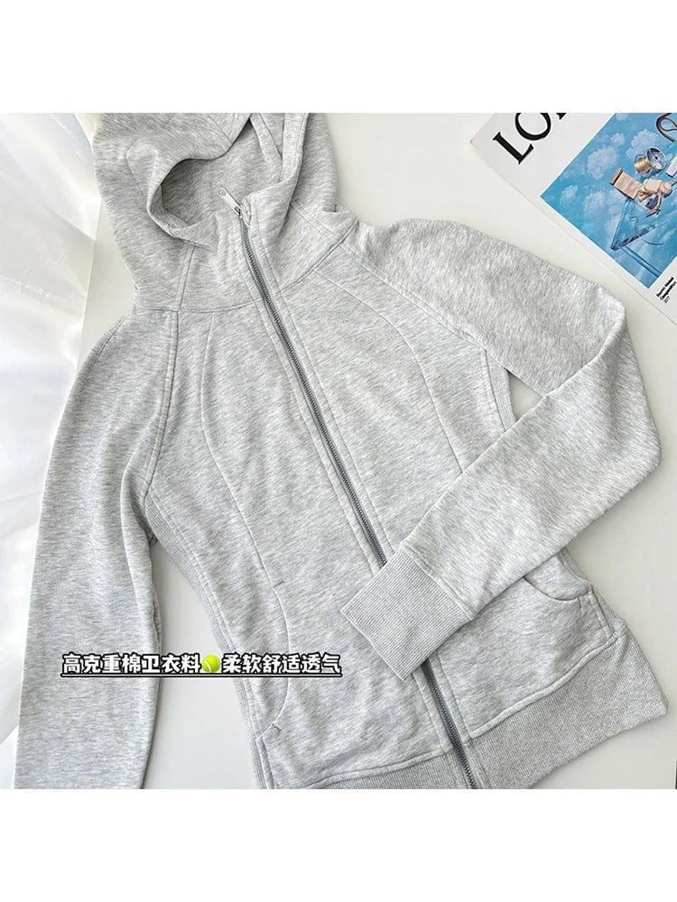 Eleganza Italiana 2023 Autumn Winter Women Korean Solid Pullover Hoodies Y2k Streetwear Casual Simple Basic Sweatshirts Kpop Fashion High Street Streetwear high fashion shein amazon temu target Walmart online