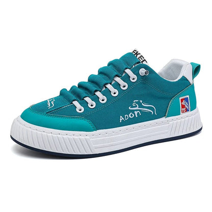 Eleganza Italiana 2023 New Trendy Mens Canvas Sneakers Flat Platform Sneakers Men Streetwear Hip Hop Designer Shoes Men Harajuku Vulcanized Shoes Streetwear high fashion shein amazon temu target Walmart online