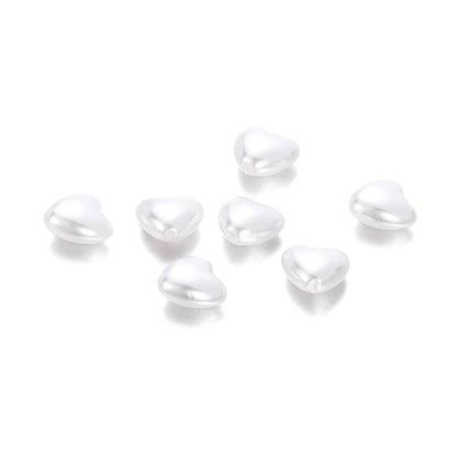 Eleganza Italiana 20Pcs Irregular ABS Imitation Pearls Beads White Loose Beads for Jewelry Making DIY Necklace Earrings Hairclip Bracelet Necklace Streetwear high fashion shein amazon temu target Walmart online