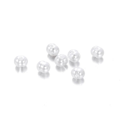 Eleganza Italiana 20Pcs Irregular ABS Imitation Pearls Beads White Loose Beads for Jewelry Making DIY Necklace Earrings Hairclip Bracelet Necklace Streetwear high fashion shein amazon temu target Walmart online