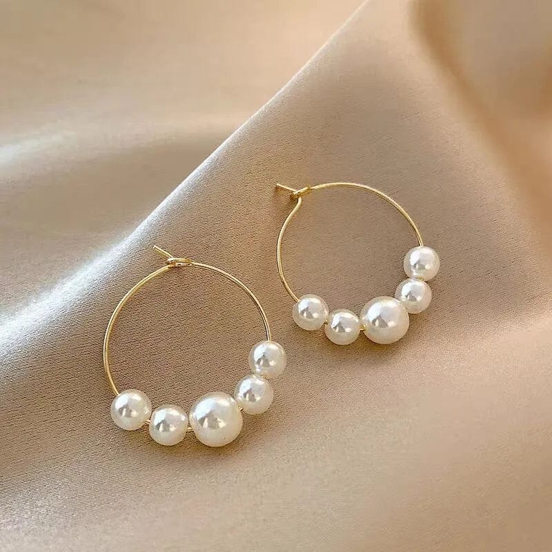 Eleganza Italiana Adolph Metal Circle Hoop Earrings For Women New Personality Trendy Big Statement Square Summer Earrings Fashion Jewelry 2020 New Streetwear high fashion shein amazon temu target Walmart online