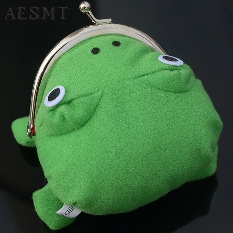 Eleganza Italiana Anime Cartoon Frog Wallet Cosplay Accessory Wallet Coin Purse Manga Flannel Wallet Cute Purse Kids Gifts Kawaii Accessories Streetwear high fashion shein amazon temu target Walmart online