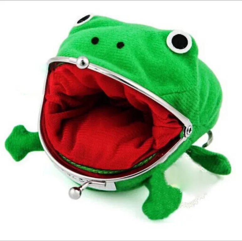 Eleganza Italiana Anime Cartoon Frog Wallet Cosplay Accessory Wallet Coin Purse Manga Flannel Wallet Cute Purse Kids Gifts Kawaii Accessories Streetwear high fashion shein amazon temu target Walmart online