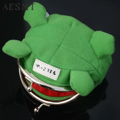 Eleganza Italiana Anime Cartoon Frog Wallet Cosplay Accessory Wallet Coin Purse Manga Flannel Wallet Cute Purse Kids Gifts Kawaii Accessories Streetwear high fashion shein amazon temu target Walmart online