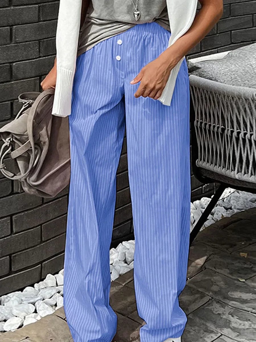 Eleganza Italiana Casual Plaid Print Pants Women Loose Low Rise Pants Korean Fashion Ladies Summer Fall y2k Aesthetic Straight Trousers Streetwear Streetwear high fashion shein amazon temu target Walmart online