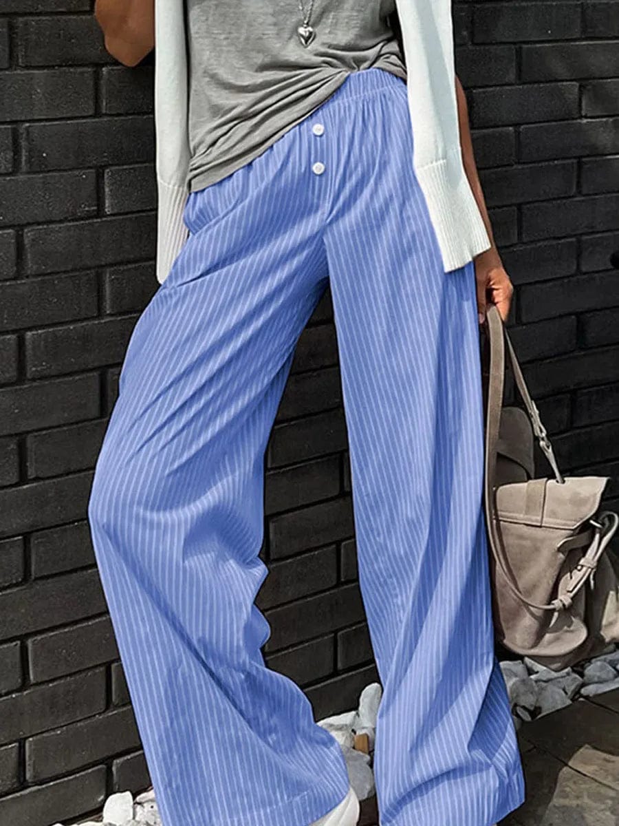 Eleganza Italiana Casual Plaid Print Pants Women Loose Low Rise Pants Korean Fashion Ladies Summer Fall y2k Aesthetic Straight Trousers Streetwear Streetwear high fashion shein amazon temu target Walmart online