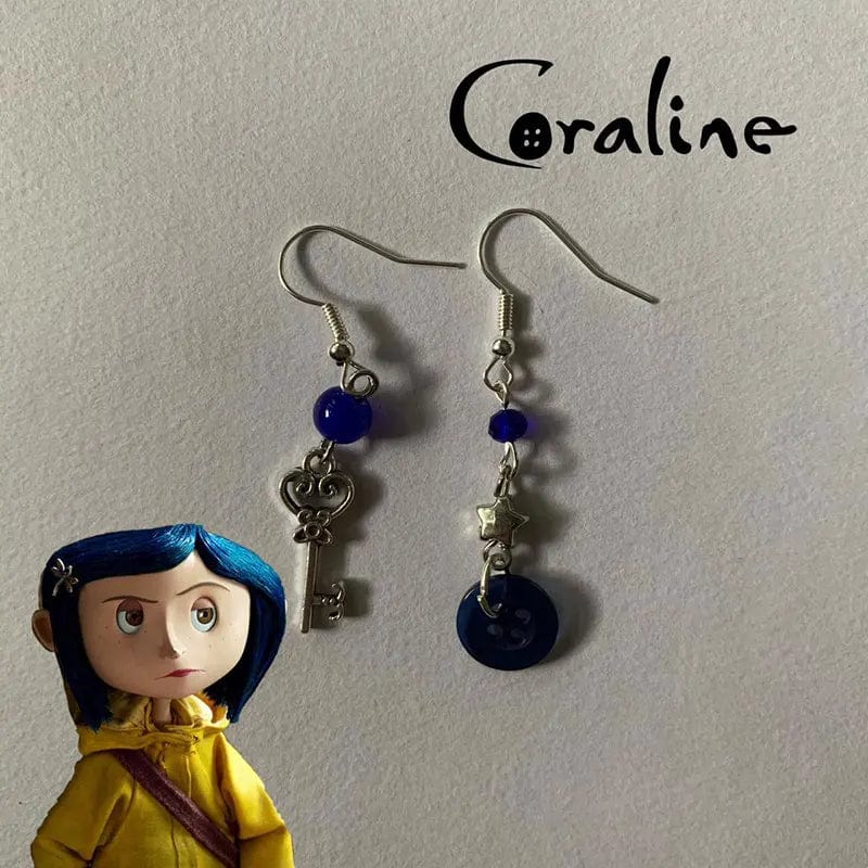 Eleganza Italiana Coraline inspired earrings y2k Streetwear high fashion shein amazon temu target Walmart online