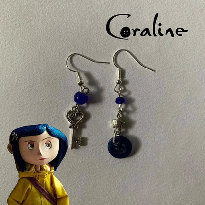 Eleganza Italiana Coraline inspired earrings y2k Streetwear high fashion shein amazon temu target Walmart online