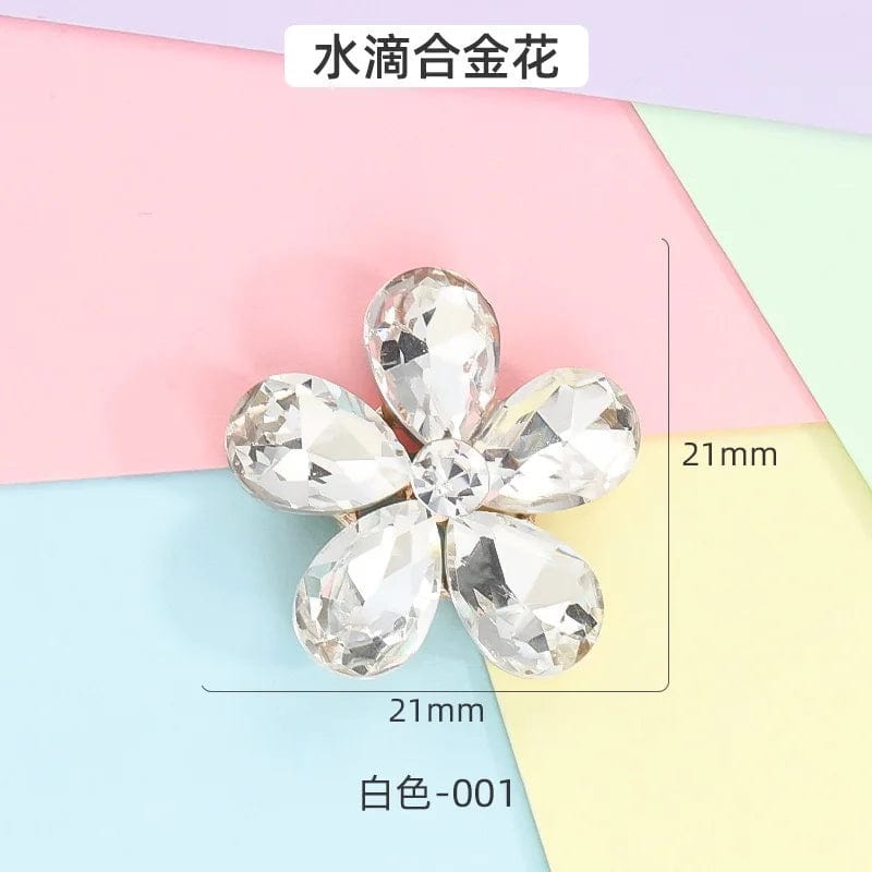 Eleganza Italiana Crystal Diamond Buckle Shoe Charms Designer DIY Clips Shoes Accessories Decaration for Jeans Badges Clogs Kids Women Girls Gifts Streetwear high fashion shein amazon temu target Walmart online