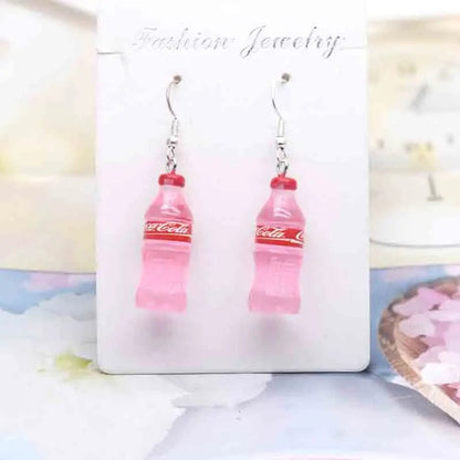 Eleganza Italiana Earring For Women Resin Handmade Cute Animals Ice Cream Drinks Candy Fruits Pissa Drop Earrings Funny Gift Streetwear high fashion shein amazon temu target Walmart online