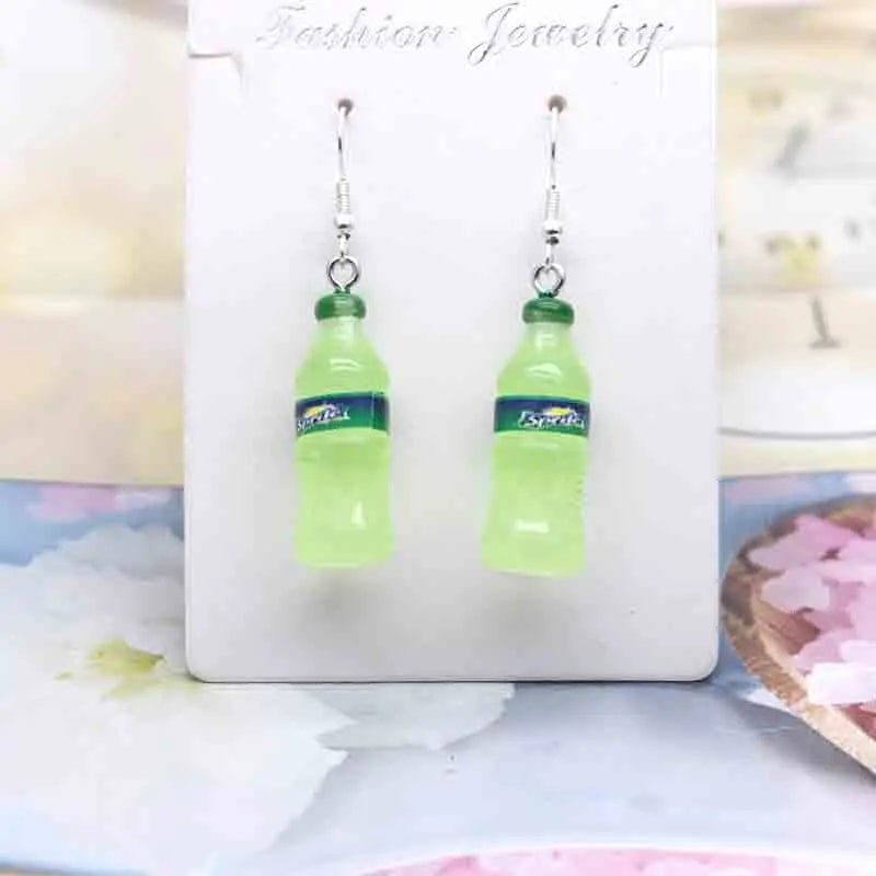 Eleganza Italiana Earring For Women Resin Handmade Cute Animals Ice Cream Drinks Candy Fruits Pissa Drop Earrings Funny Gift Streetwear high fashion shein amazon temu target Walmart online