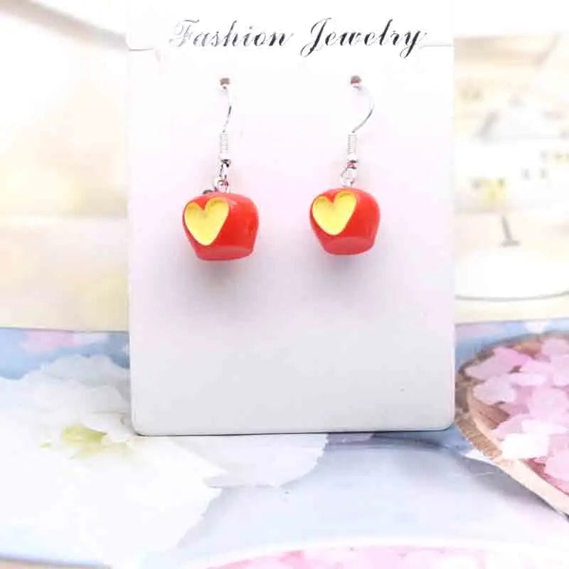 Eleganza Italiana Earring For Women Resin Handmade Cute Animals Ice Cream Drinks Candy Fruits Pissa Drop Earrings Funny Gift Streetwear high fashion shein amazon temu target Walmart online