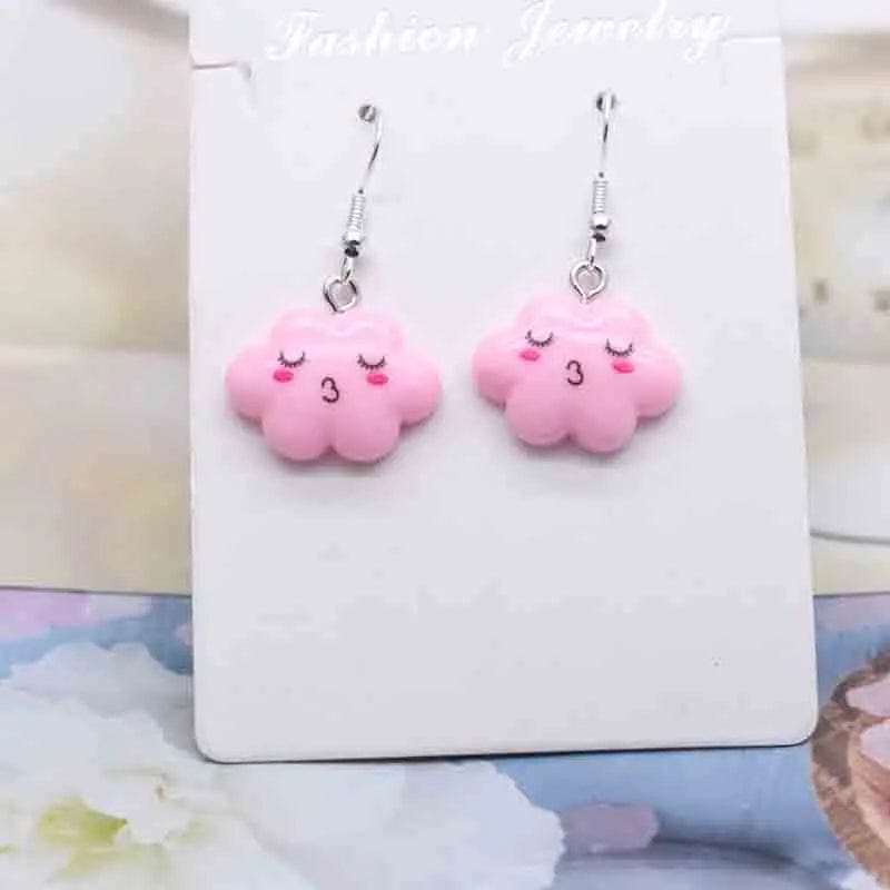 Eleganza Italiana Earring For Women Resin Handmade Cute Animals Ice Cream Drinks Candy Fruits Pissa Drop Earrings Funny Gift Streetwear high fashion shein amazon temu target Walmart online