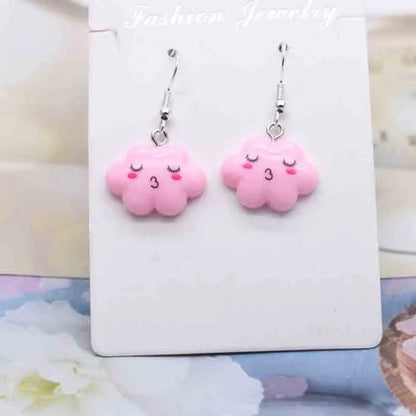 Eleganza Italiana Earring For Women Resin Handmade Cute Animals Ice Cream Drinks Candy Fruits Pissa Drop Earrings Funny Gift Streetwear high fashion shein amazon temu target Walmart online