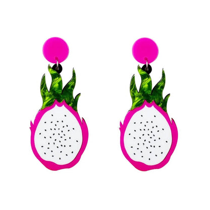 Eleganza Italiana Earrings For Women Fashion Charm Eardrop Hip Hop Girls Cute Sweet Exaggeration Special Creativity Tape Fruit Lightning Angel Streetwear high fashion shein amazon temu target Walmart online