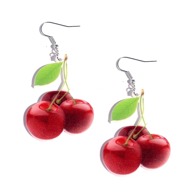 Eleganza Italiana Earrings For Women Girls Hip Hop Cute Exaggeration Special Creativity Jewelry Fruit Strawberry Cherry Tomato Potato Mushroom Streetwear high fashion shein amazon temu target Walmart online