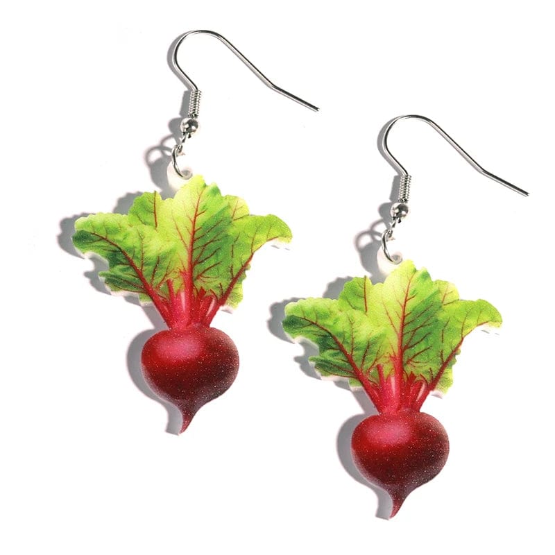 Eleganza Italiana Earrings For Women Girls Hip Hop Cute Exaggeration Special Creativity Jewelry Fruit Strawberry Cherry Tomato Potato Mushroom Streetwear high fashion shein amazon temu target Walmart online