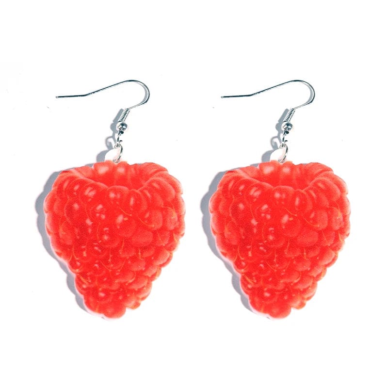 Eleganza Italiana Earrings For Women Girls Hip Hop Cute Exaggeration Special Creativity Jewelry Fruit Strawberry Cherry Tomato Potato Mushroom Streetwear high fashion shein amazon temu target Walmart online