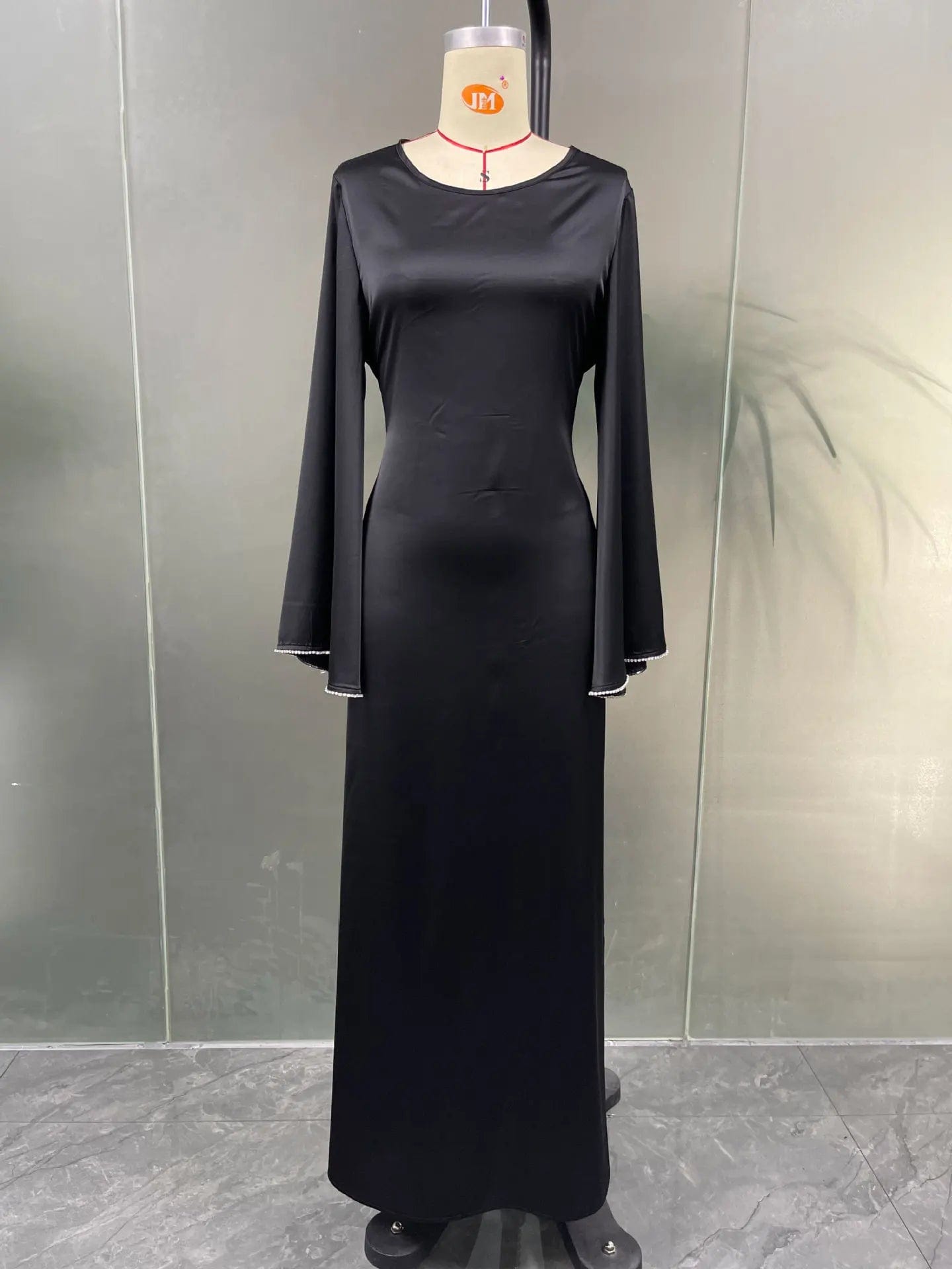 Eleganza Italiana Eid Ramadan Party Dress for Women Muslim Abaya Diamond Flare Sleeve Long Dress Belt Morocco Kaftan Vestidos Dubai Robe Jalabiya Streetwear high fashion shein amazon temu target Walmart online