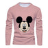 Eleganza Italiana Fall New Harajuku Streetwear Disney Brand Stitch and Mickey Anime Fashion Casual Trend Men&