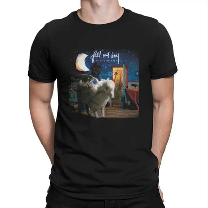 Eleganza Italiana Fall Out Boys Newest TShirt for Men Infinity On High Round Neck Basic T Shirt Hip Hop Birthday Gifts Streetwear Streetwear high fashion shein amazon temu target Walmart online