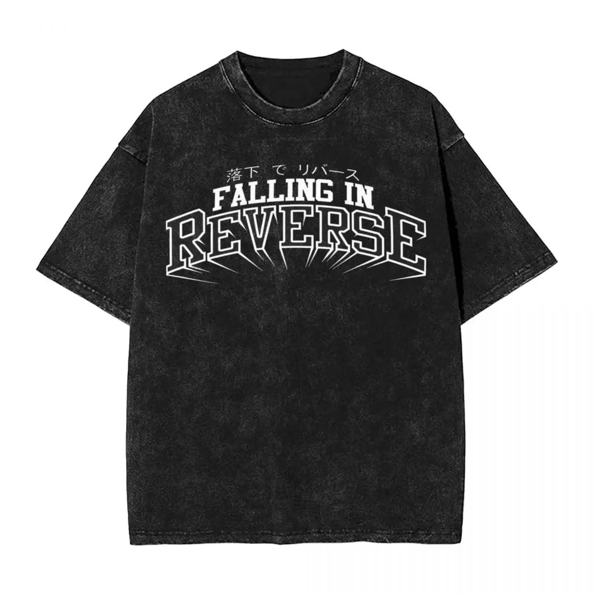 Eleganza Italiana Falling In Reverse Classic Washed T Shirt Mens Y2K Funny Cotton T Shirts Summer Crewneck Fashion Tee Shirt Custom Plus Size Tops Streetwear high fashion shein amazon temu target Walmart online