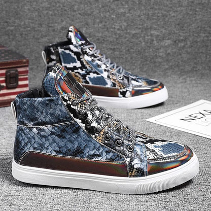 Eleganza Italiana Fashion High Top Designer Men&