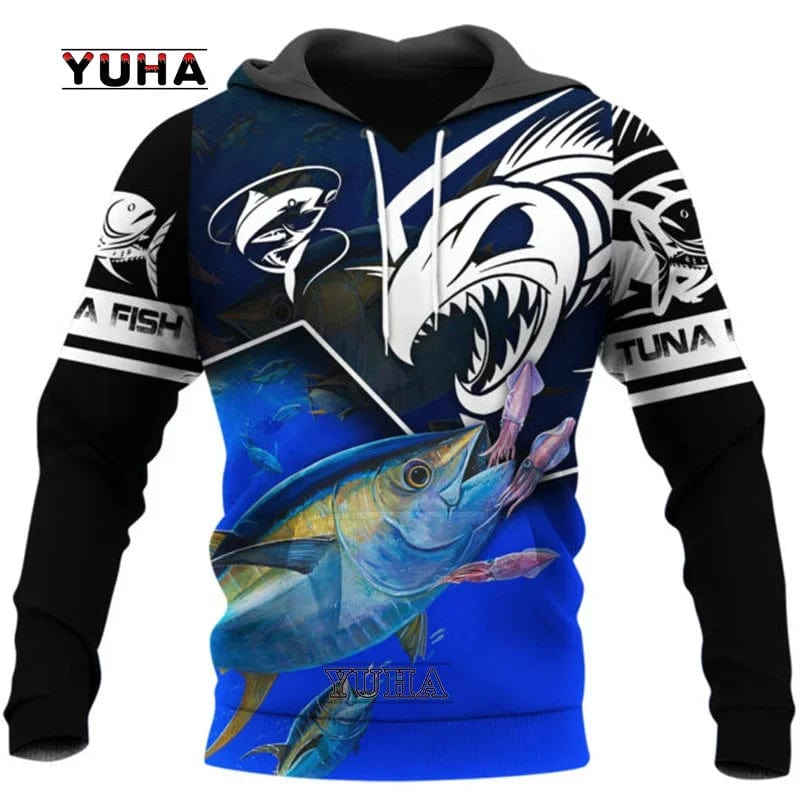 Eleganza Italiana Funny Animal Bass Marlin Fishing Fisher Camo NewFashion Streetwear Harajuku Men/Women 3Dprint Hoodies Streetwear high fashion shein amazon temu target Walmart online