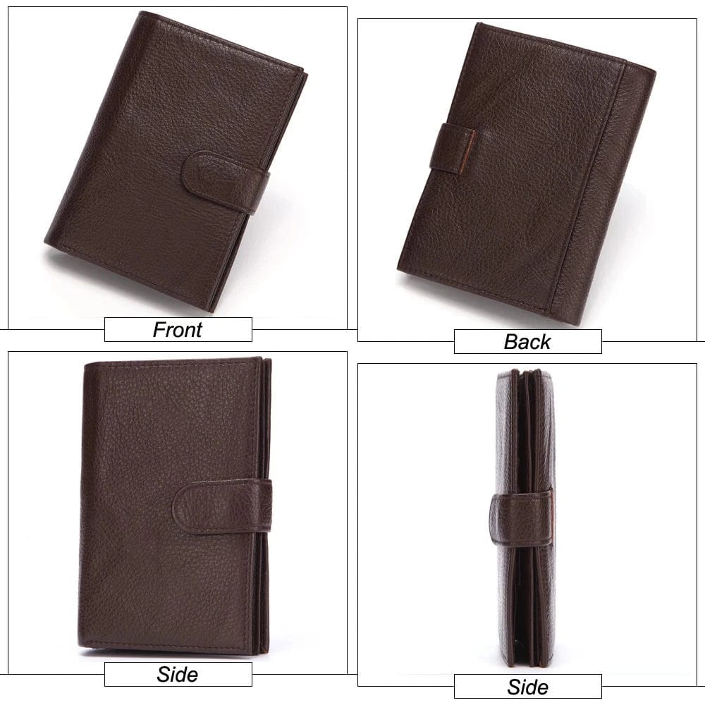 Eleganza Italiana Genuine Leather Wallet Men&