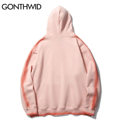 Eleganza Italiana GONTHWID Graffiti Trapped Bear Tie Dye Hoodies Streetwear Hip Hop Harajuku Casual Pullover Hooded Sweatshirts Men Women Tops Streetwear high fashion shein amazon temu target Walmart online