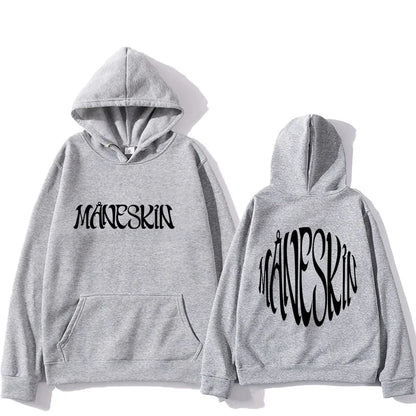 Eleganza Italiana Grunge Bank Maneskin Hoodies Men/Women Fashion Aesthetic Sweatshirts Winter Clothing Oversized Casual Pullovers Fleece Sudaderas Streetwear high fashion shein amazon temu target Walmart online