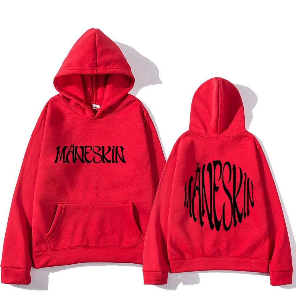 Eleganza Italiana Grunge Bank Maneskin Hoodies Men/Women Fashion Aesthetic Sweatshirts Winter Clothing Oversized Casual Pullovers Fleece Sudaderas Streetwear high fashion shein amazon temu target Walmart online