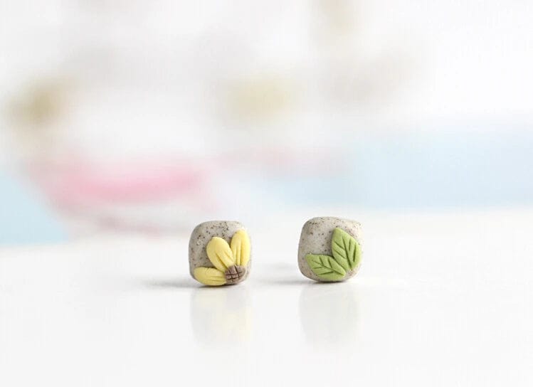 Eleganza Italiana hand made ceramic fruit earrings small fresh female Earrings Jewelry Wholesale 