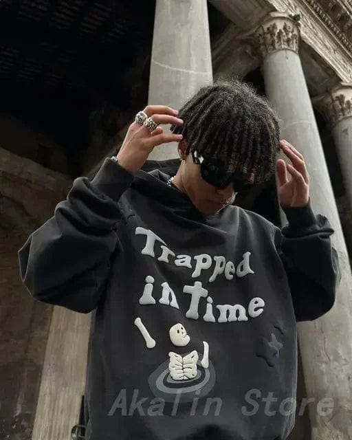 Eleganza Italiana Harajuku 3D letters Printing Hoodies Women oversized hoodie Streetwear Cotton goth Sweatshirt Women korean Couples Y2k Clothes Streetwear high fashion shein amazon temu target Walmart online