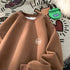 Eleganza Italiana Harajuku Cute Dog Graphic Sweatshirt 9 Colours Waffle Fabric Long Sleeve Sweatshirts Casual Comfortable Male O-neck Pullover Streetwear high fashion shein amazon temu target Walmart online