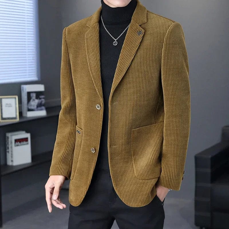 Eleganza Italiana High Quality Blazer Men Korean Version of Fashion Trend Simple Casual Business Elite Gathering Best Man Gentleman  Suit Jacket Streetwear high fashion shein amazon temu target Walmart online